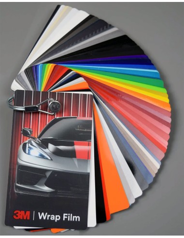 3M Wrap Film Series 2080 - Color Swatch 2024